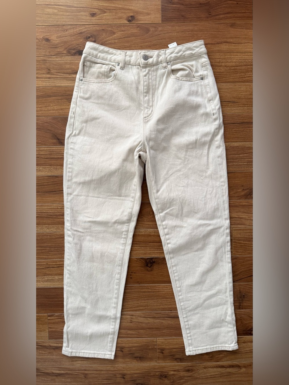 Dynamite Claudia Cream High-Rise Jeans – Size 27